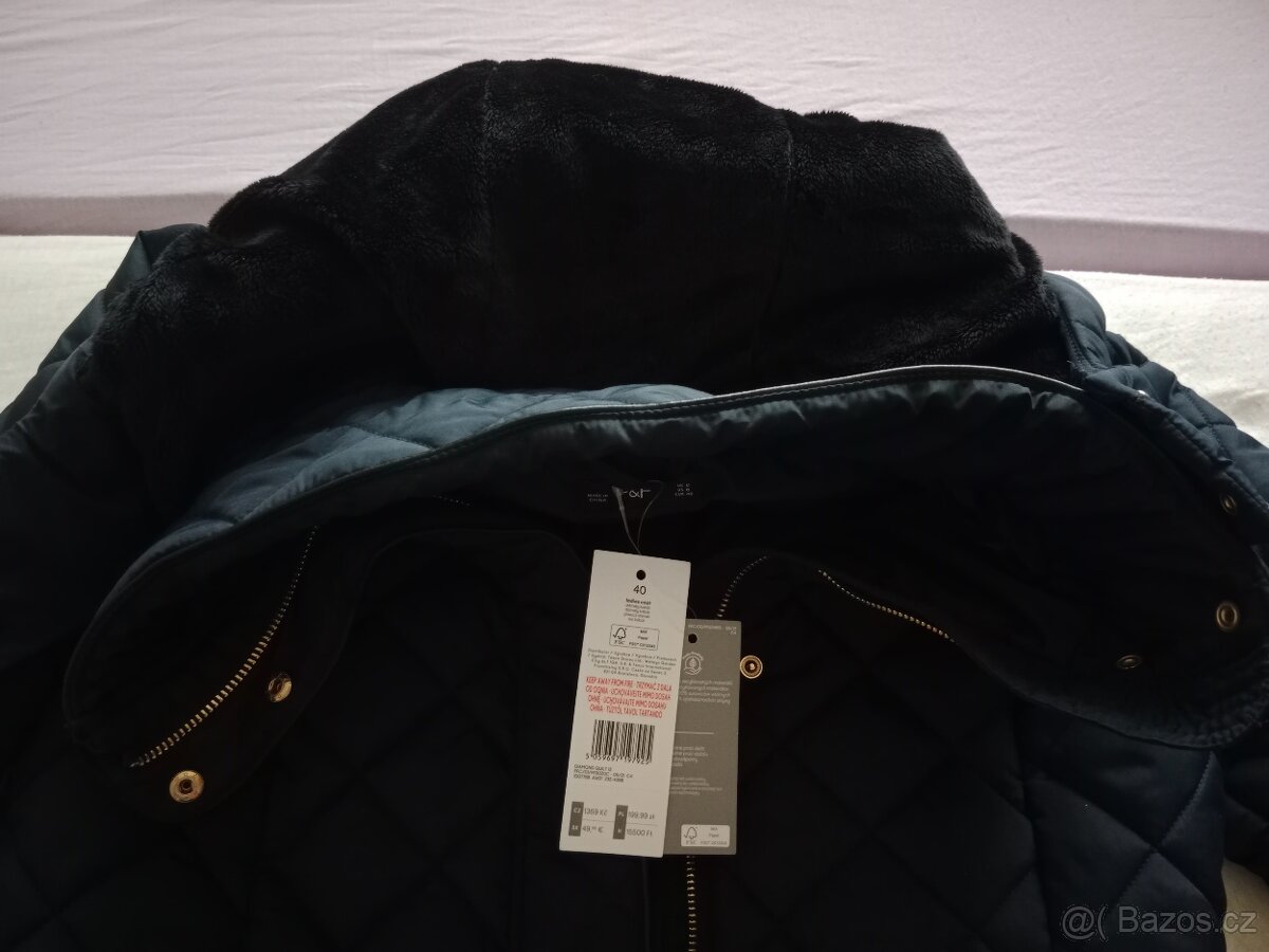 Nový dámský zimní kabát