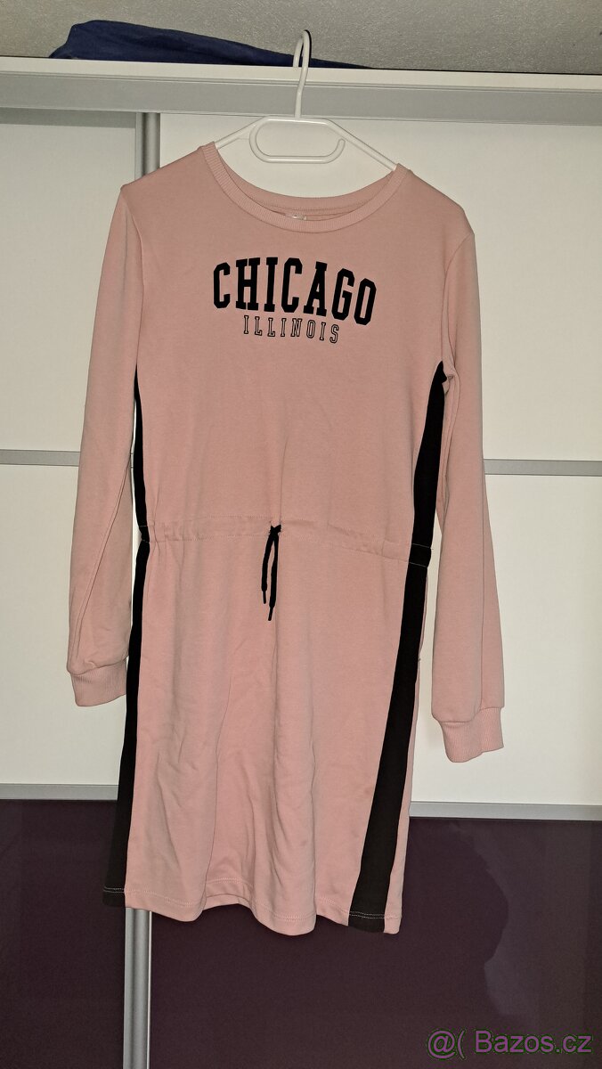 Dívčí mikino/ šaty C&A vel.158/164