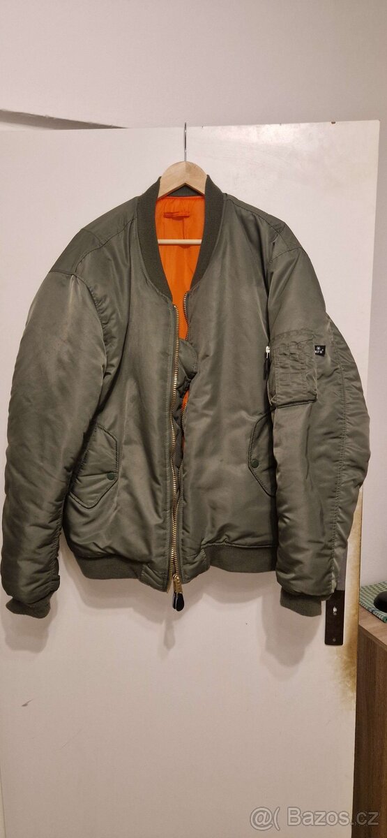 Bunda bomber US MA1 - oliv