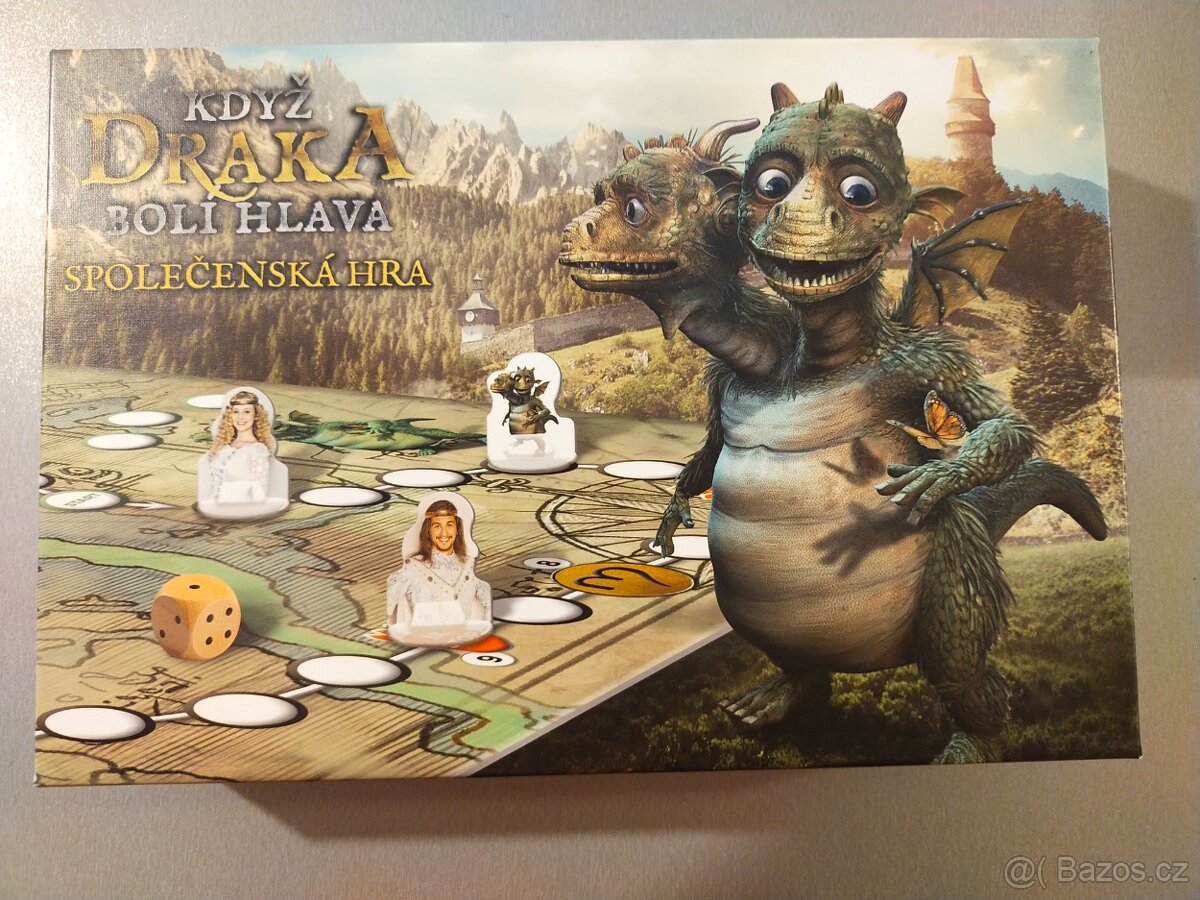 Desková hra Když draka bílí hlava