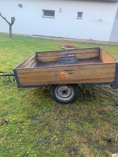 Přívěsný vozík domácí výroby