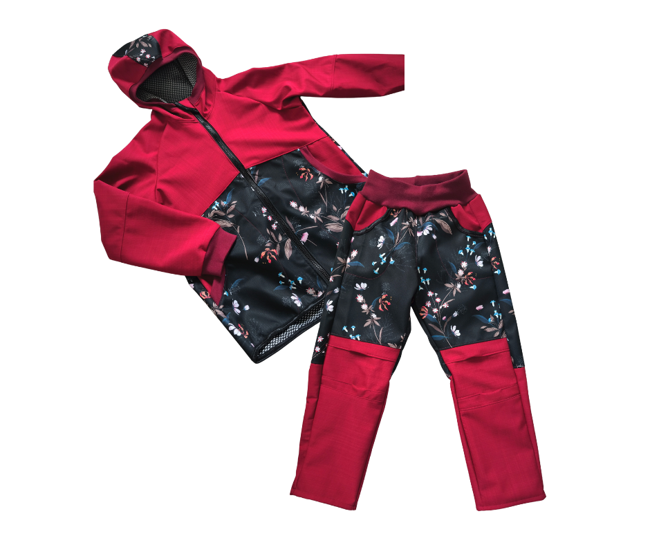 LETNÍ Dětská softshellová souprava vel.116