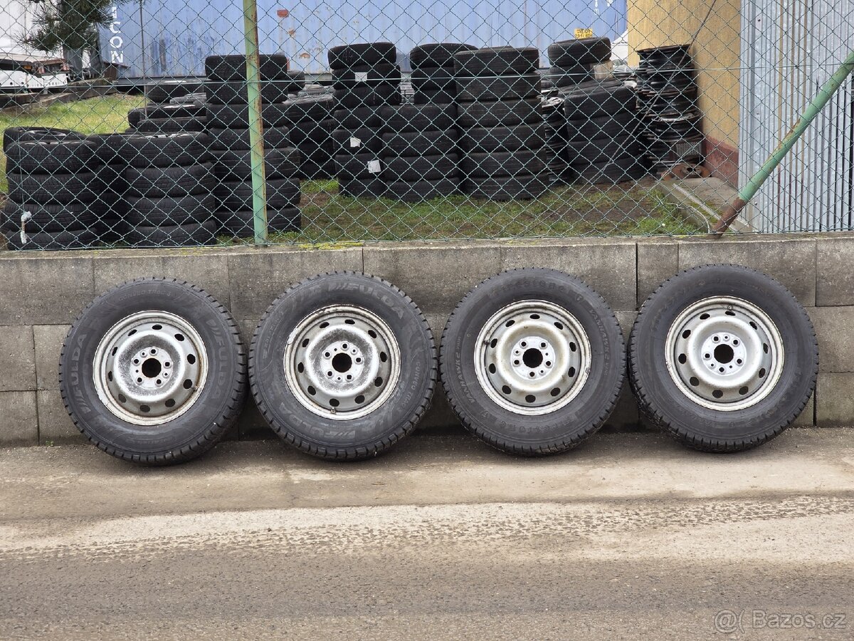 215/70/16C Zimní kola FIAT Ducato 5x118 TPMS