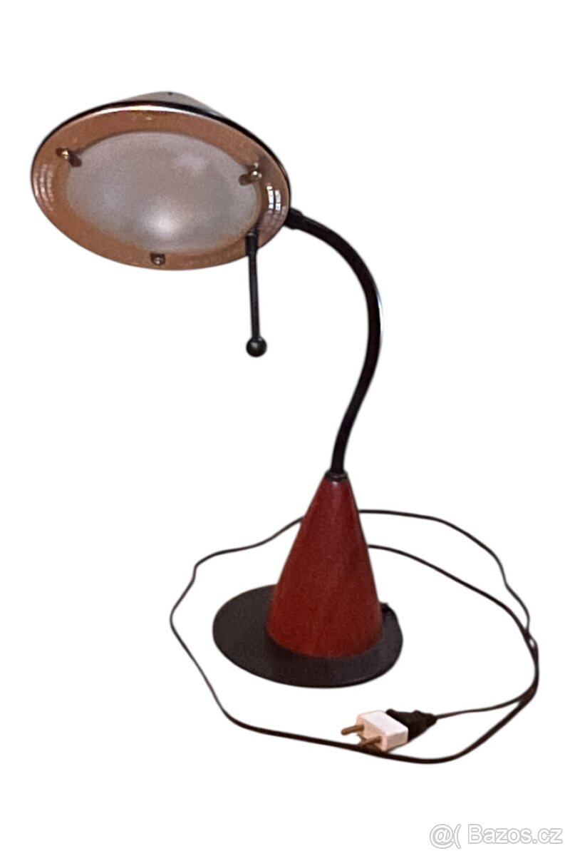 Nastavitelná stolní ,,UFO” lampa v memphistickém stylu
