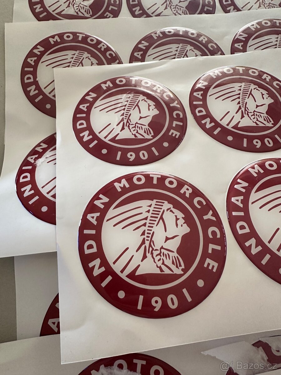 Nálepka Indian Motorcycle