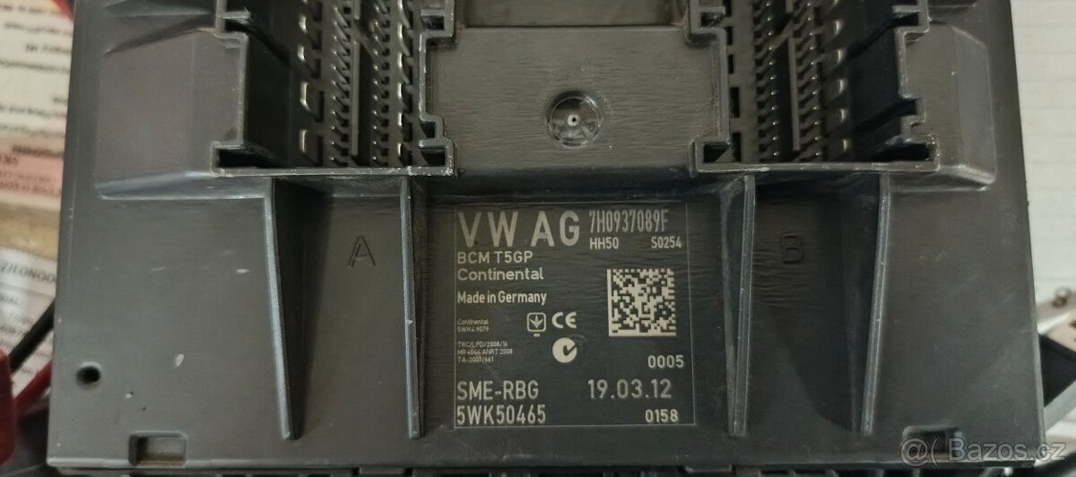 Transporter T5.1 BCM jednotka 7H0937089F