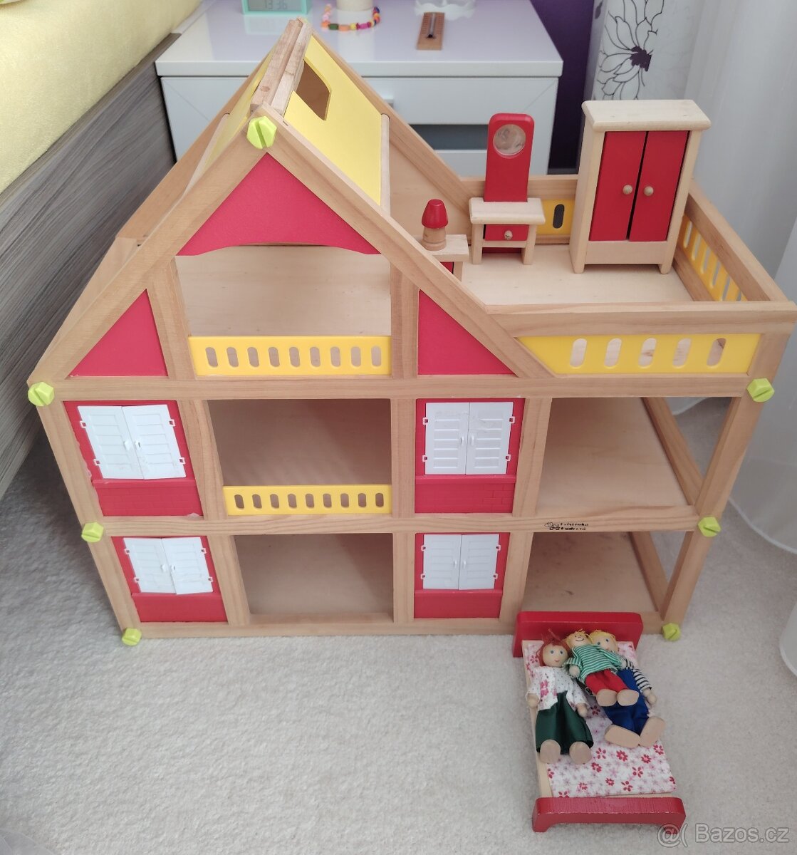 Domeček pro panenky dreveny