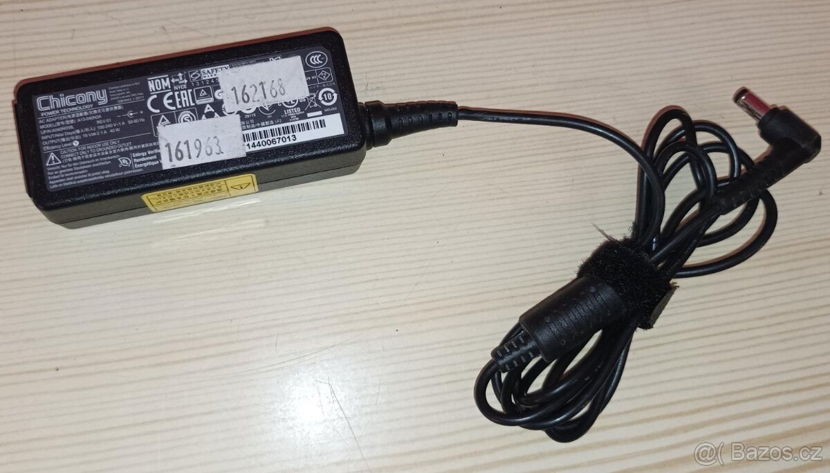 Adaptér Chicony A13-040N3A - 19V-2.1A-40W Acer
