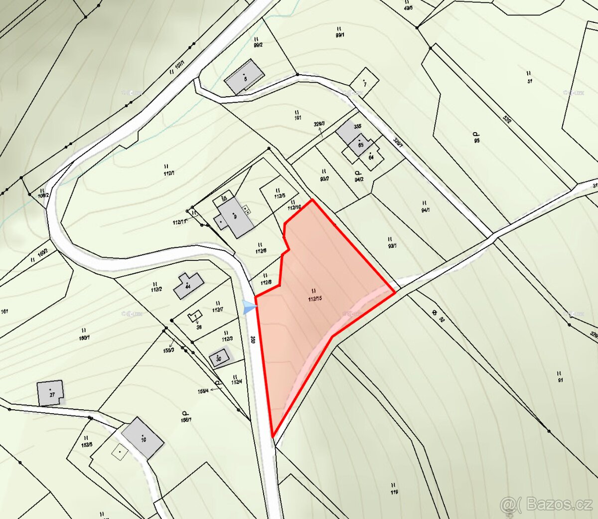 Pozemek Hluboká - Liberec