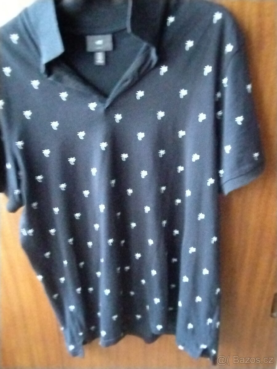Tričko h&m Slim fit m l,