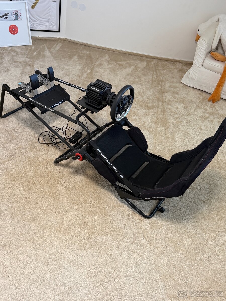 závodní trenažer- Next Level Racing Formula +FANATEC