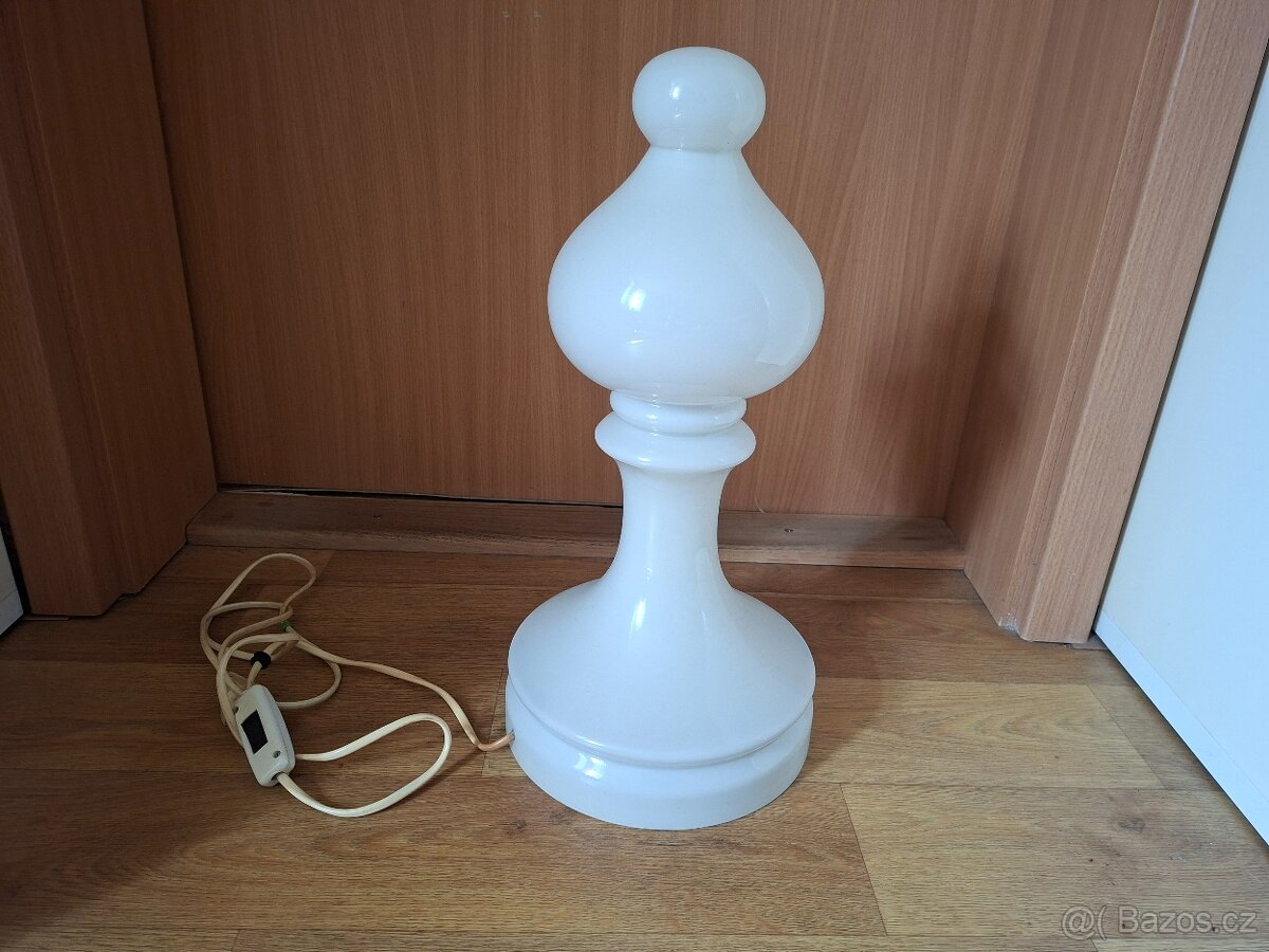 Retro lampa střelec-Ivan Jakeš