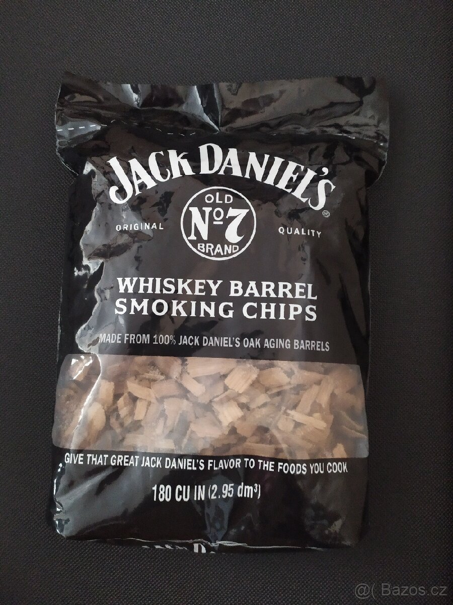 Jack Daniel's - Whisky Barrel - kouřové dřevo na grilování