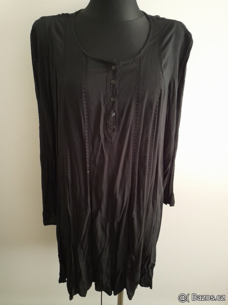 Příjemná tunika H&M- černá vel.XXL/50-52