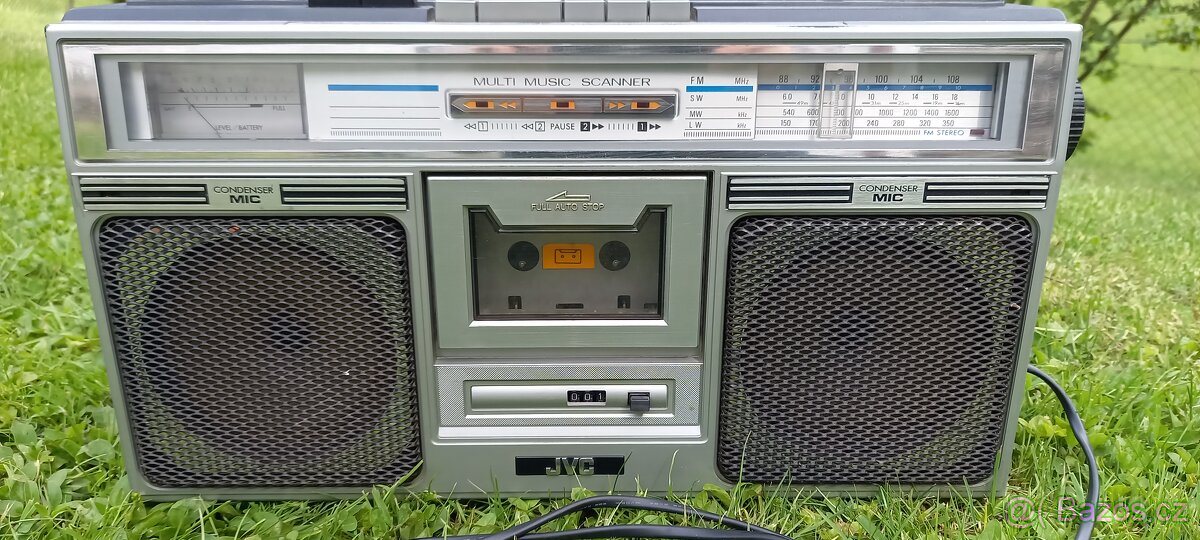 Radiomagnetofon JVC