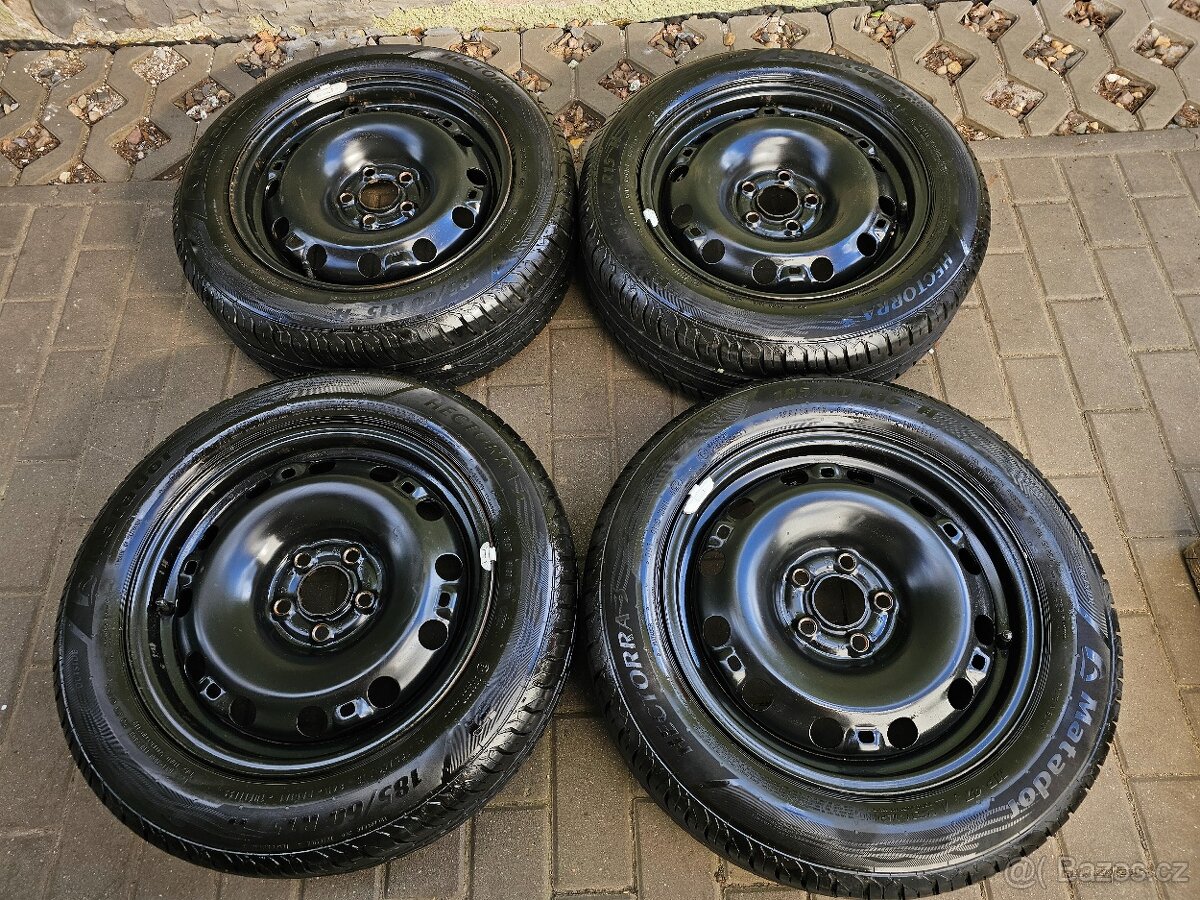 Letní disky kola Škoda Fabia III R15 5x100 Rapid VW POLO
