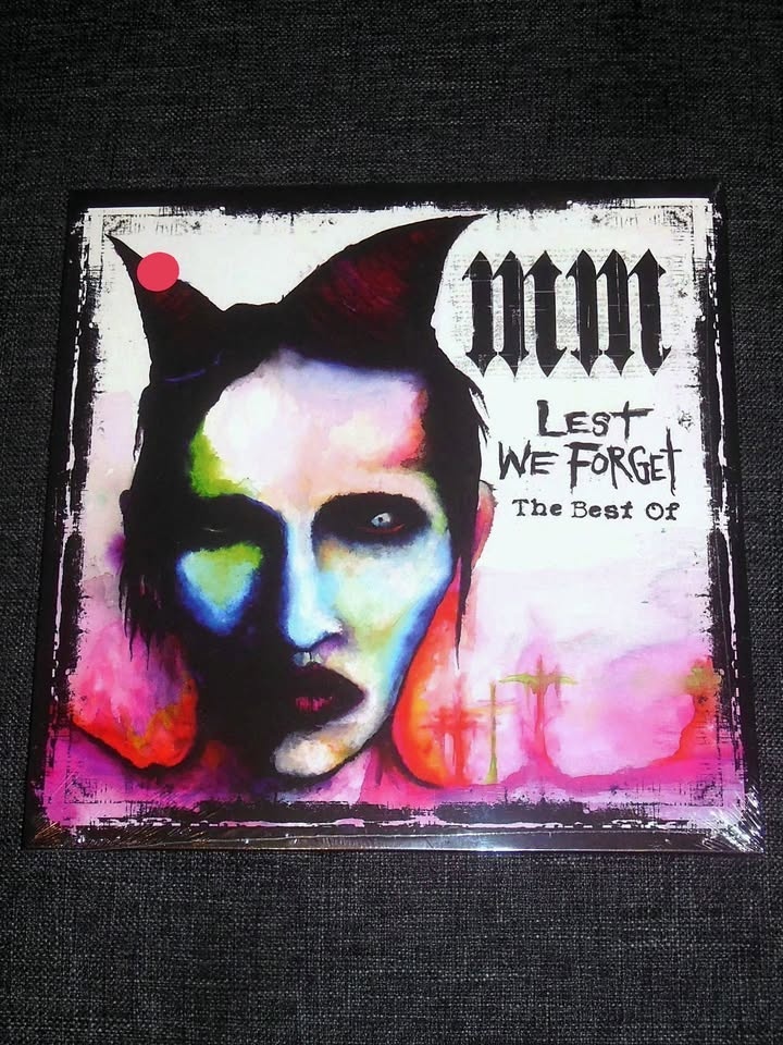 2LP Marilyn Manson - Lest We Forget -The Best Of (2004) NOVÉ