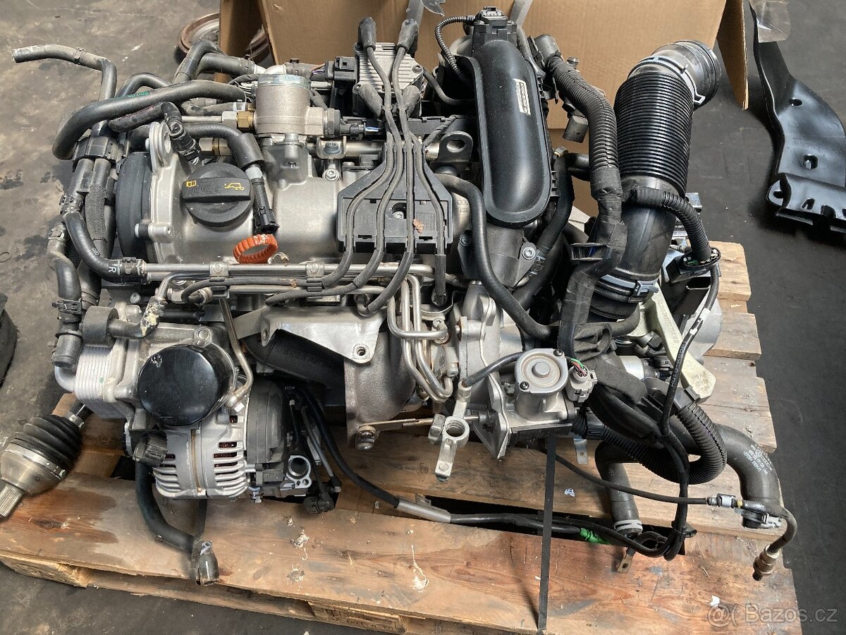 Motor CBZ 1.2TSI 63Kw Turbo:03f145701h,5q0816803a,03c903025j