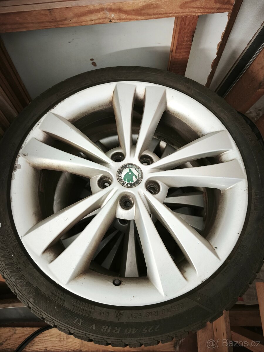 Originál ALU kola Octavia 2 rs Neptune r18