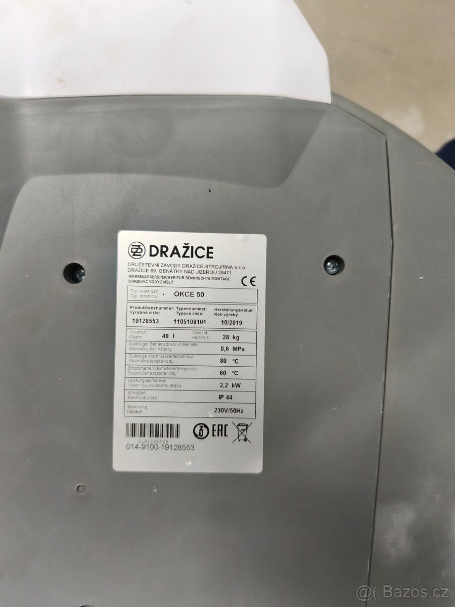 Bojler Dražice Akce 50