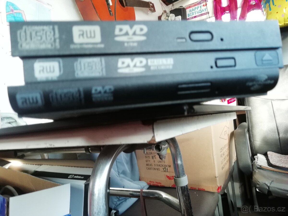 5 krát dvd mechaniky notebook