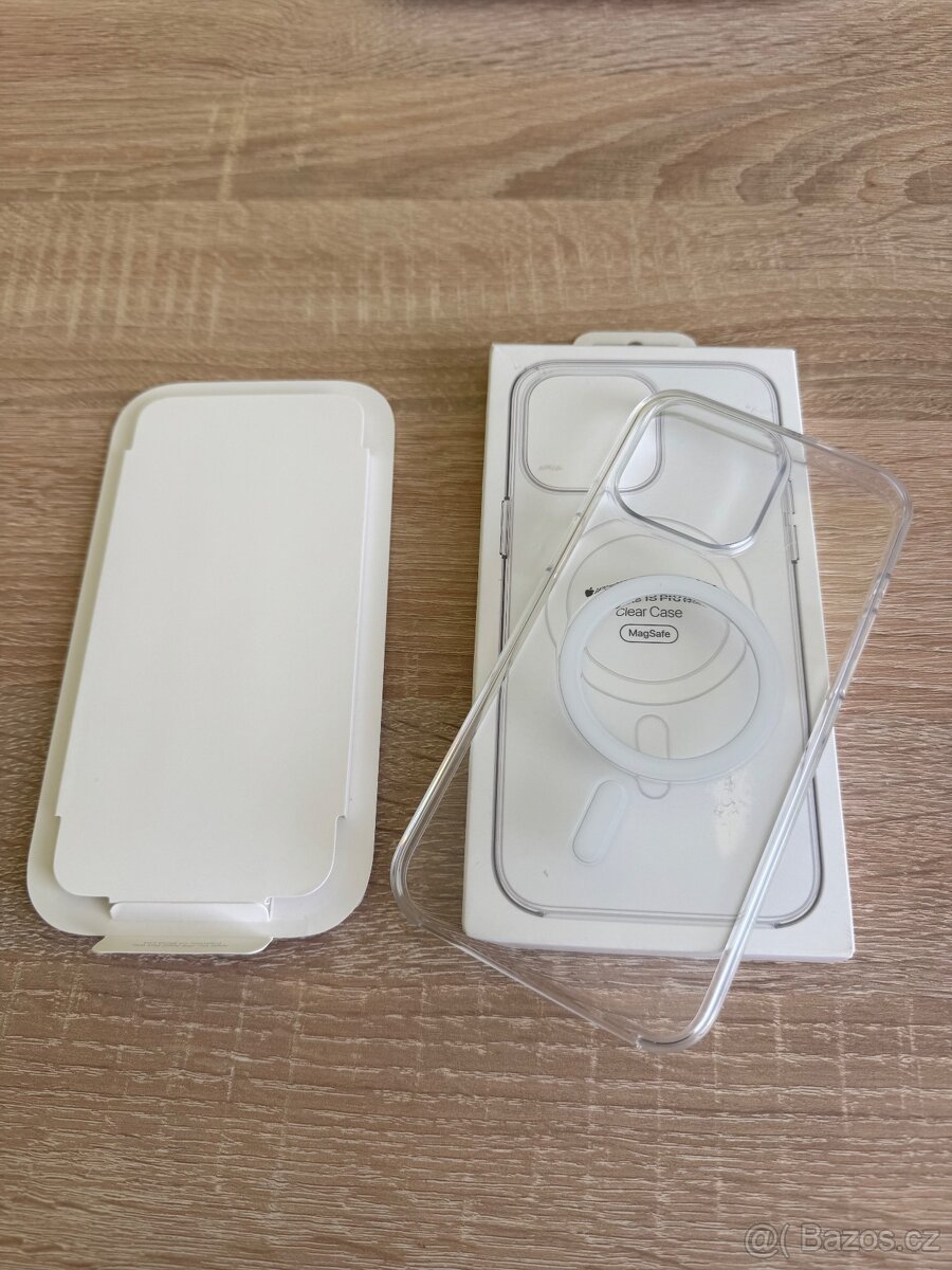 Originální kryt Apple iPhone 15 Pro Max - čirý
