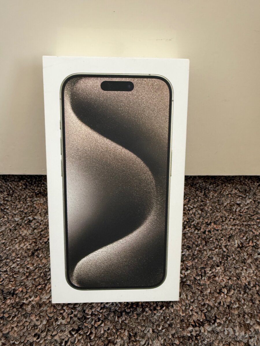 Apple iPhone 15 Pro 128gb Natural. 2 roky zaruka. TOP stav.