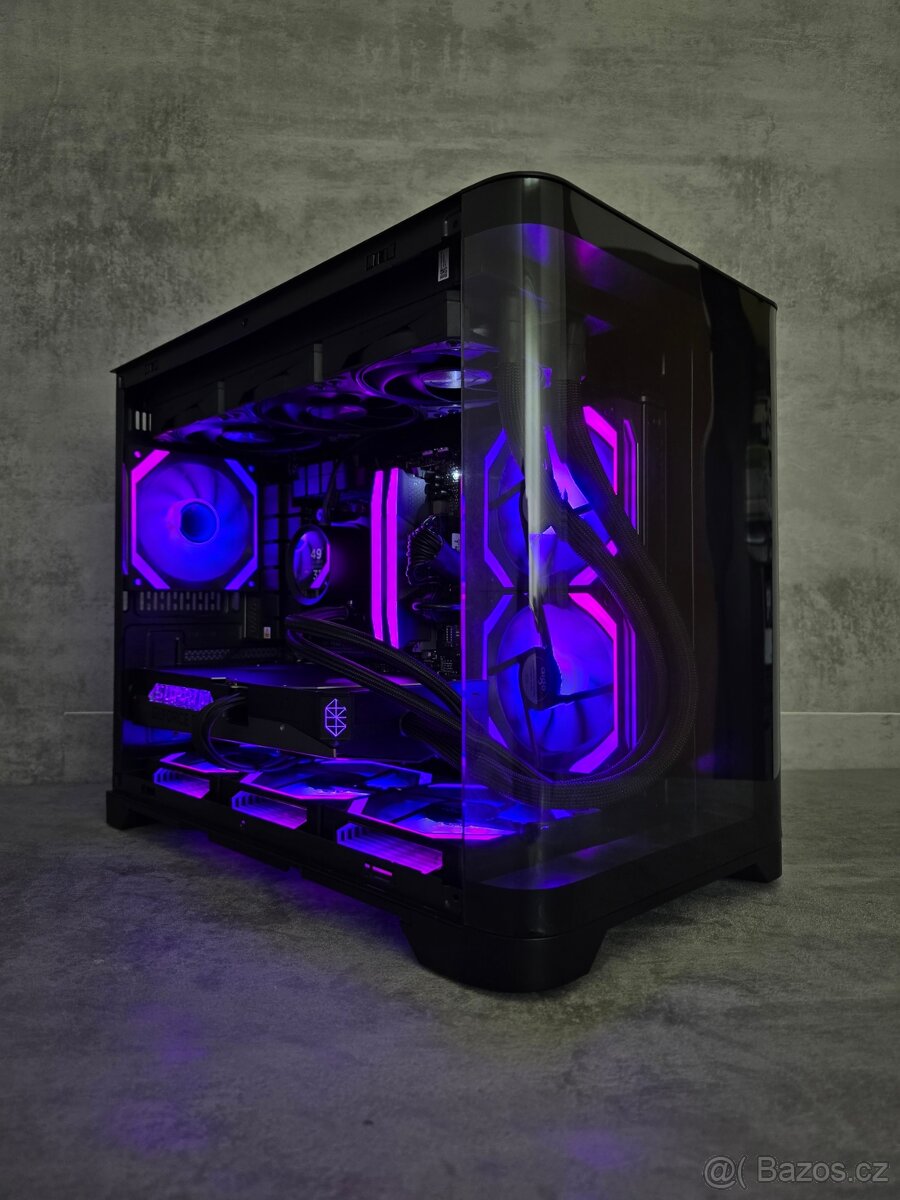 Herní PC AM5/Ryzen 9800X3D/RTX 5080 Liquid/32GB RAM/2TB NVMe