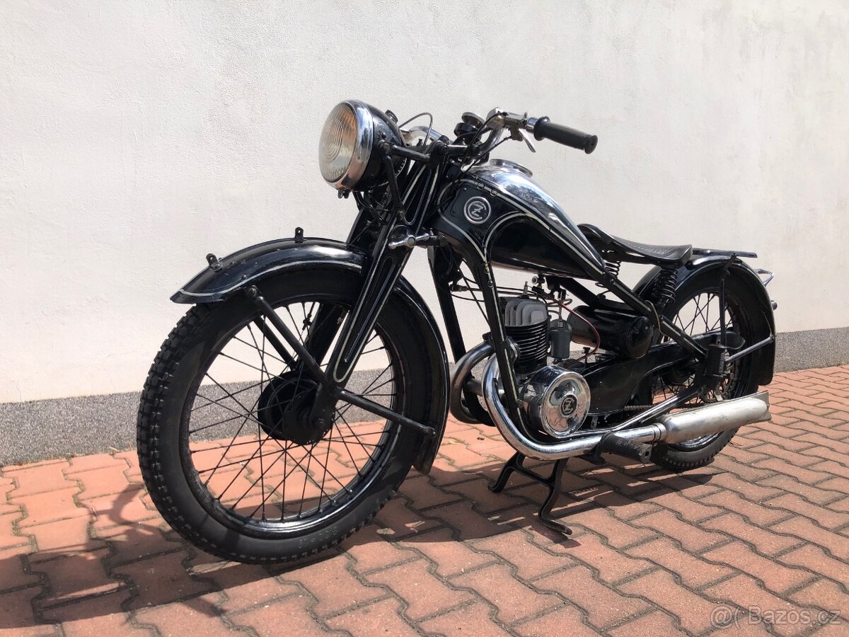 ČZ 175 rok výroby 1936 originál dokumenty účet,záruční list