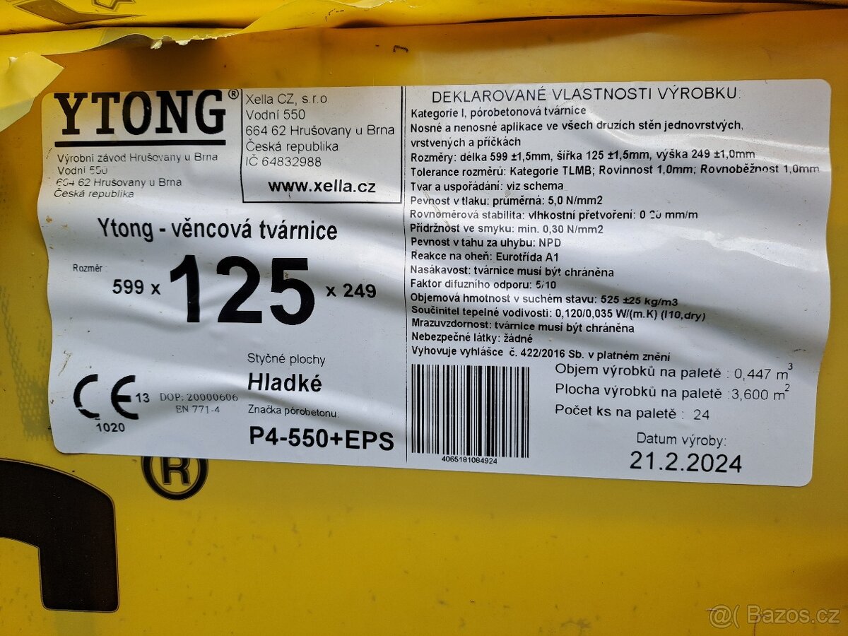 Zbytky Ytong