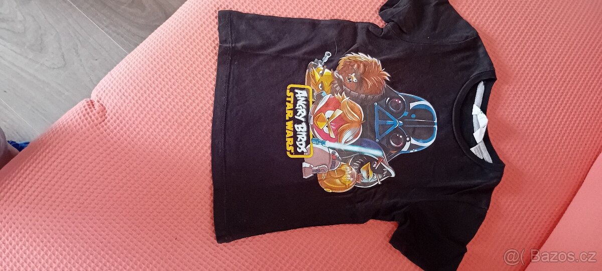 Chlapecké bavlněné tričko Angry Birds od H&M vel.92