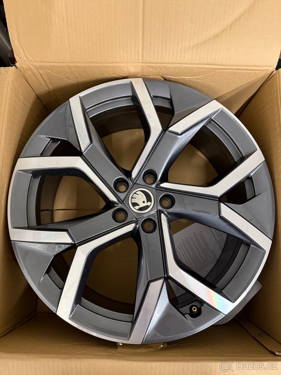 Originál alu disky Škoda Rila 8x20 ET41 4ks