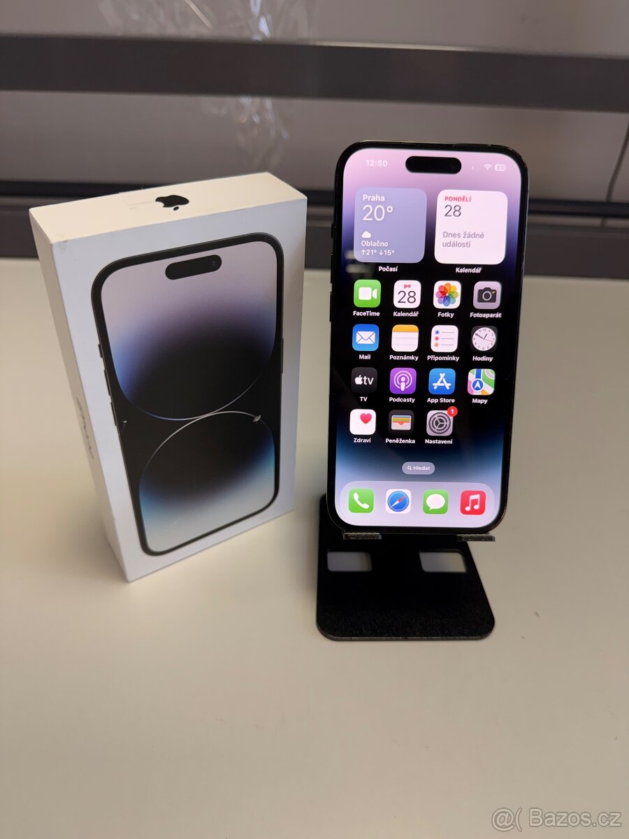 Apple iPhone 14 Pro(6), 128GB Black - 12 měs. zár., DPH 21%