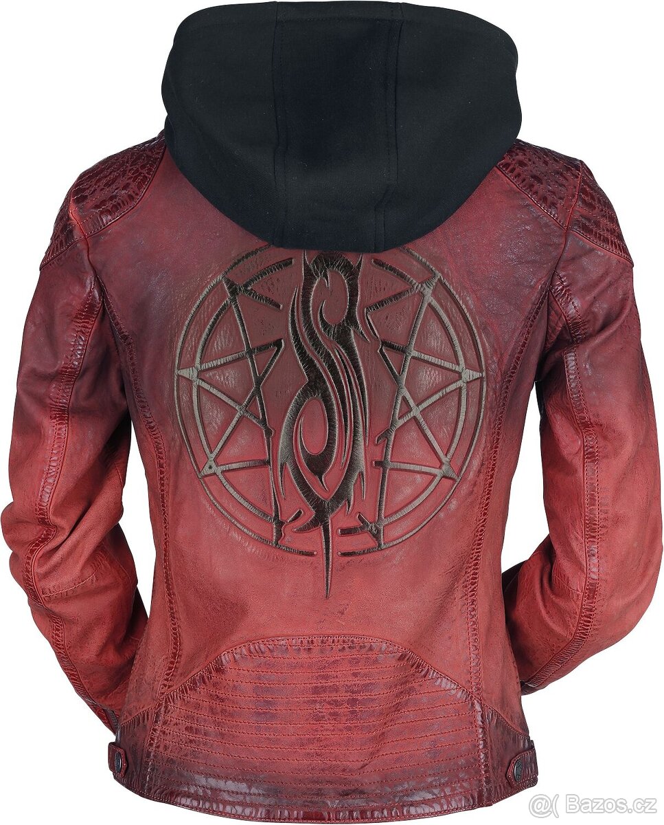 KOŽENÁ BUNDA SLIPKNOT VEL.S