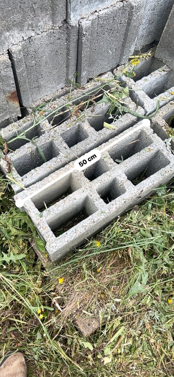 Betonové tvárnice 50x20