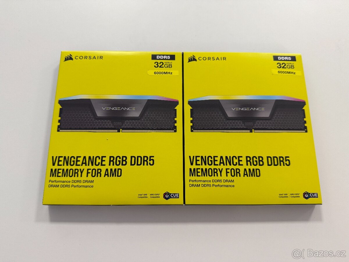 Herní RAM | Corsair Vengeance 32GB DDR5 | Nové  | Záruka