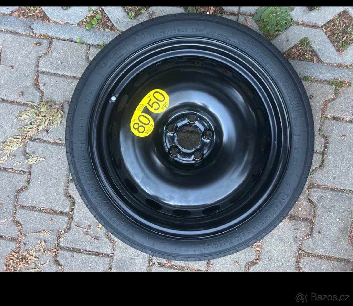 Dojezdové kolo (rezerva) T125/70 R18 99M