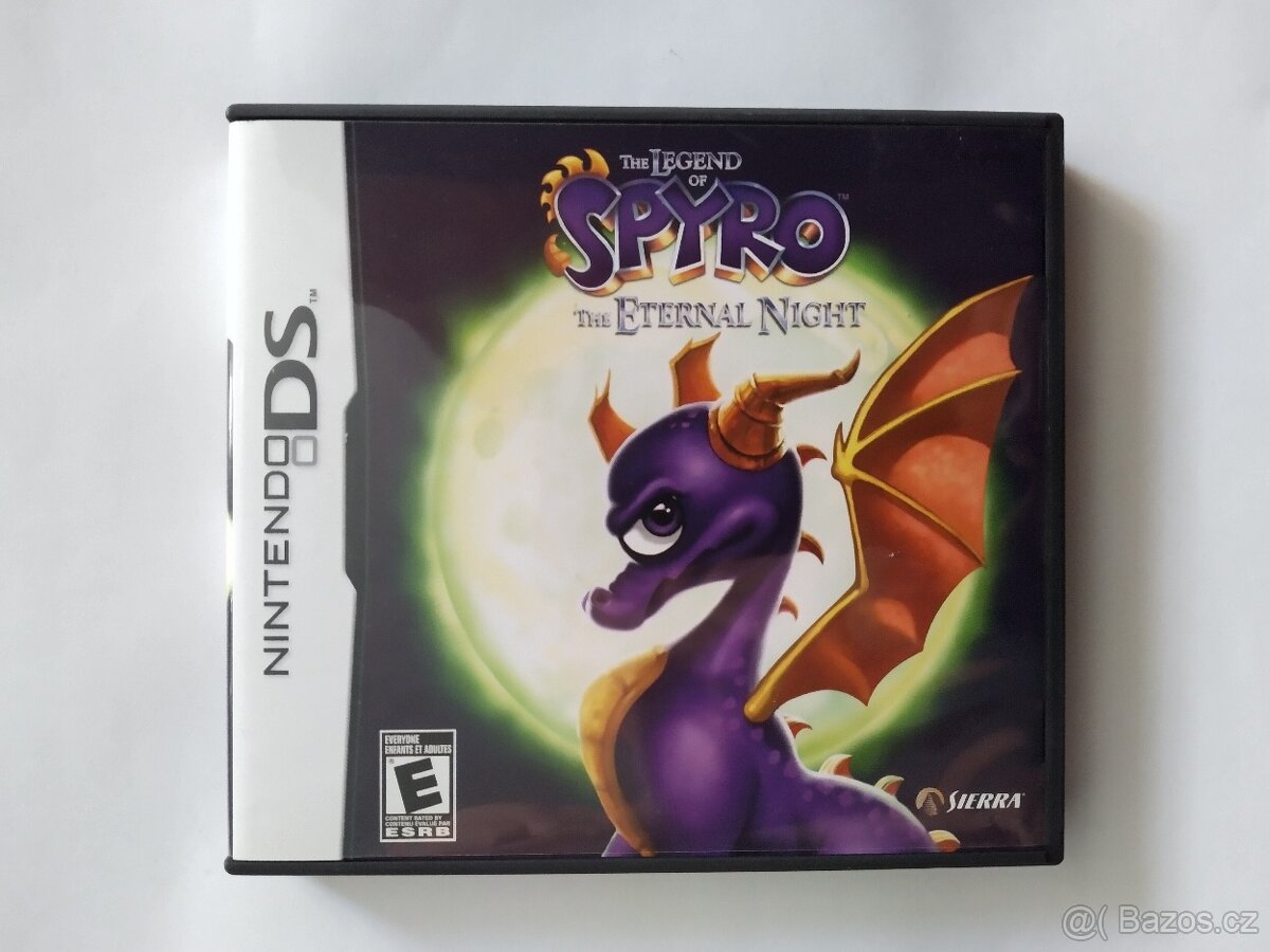 Nintendo DS SPYRO ETERNAL NIGHT –RARITKA–