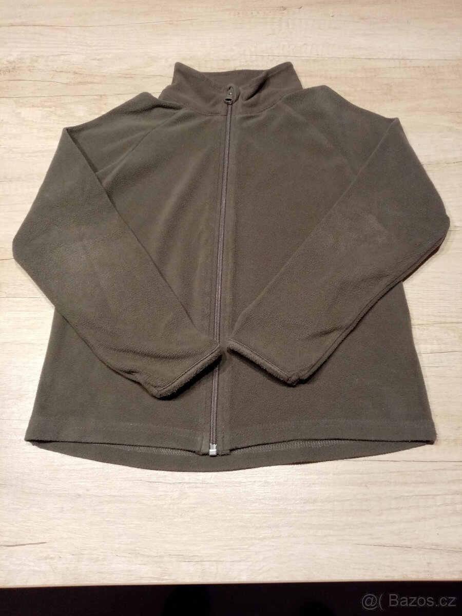 fleecová mikina vel. 122/128