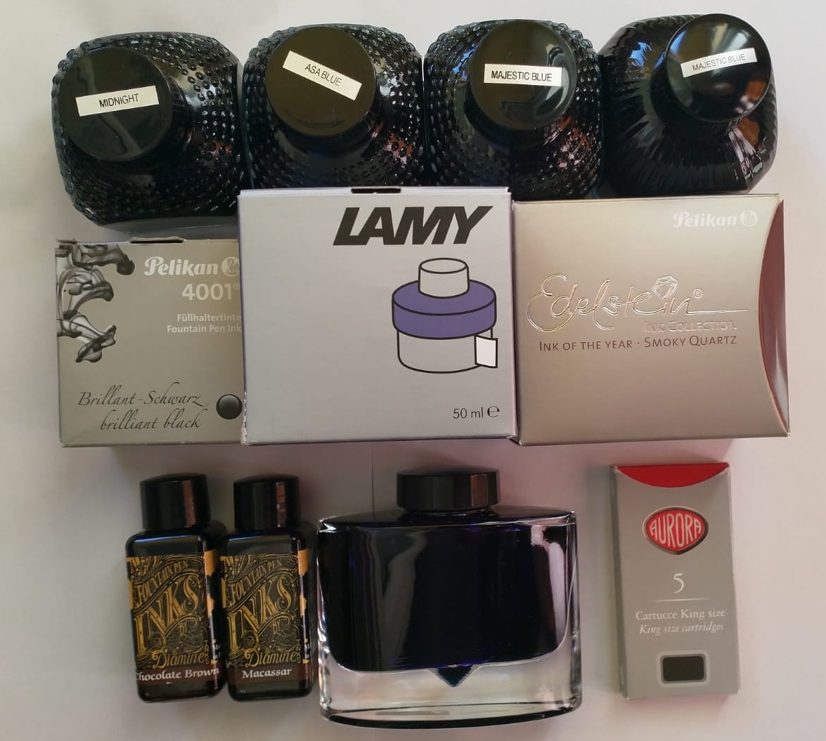 Inkousty do plnicích per (vhodné pro jakékoli pero)