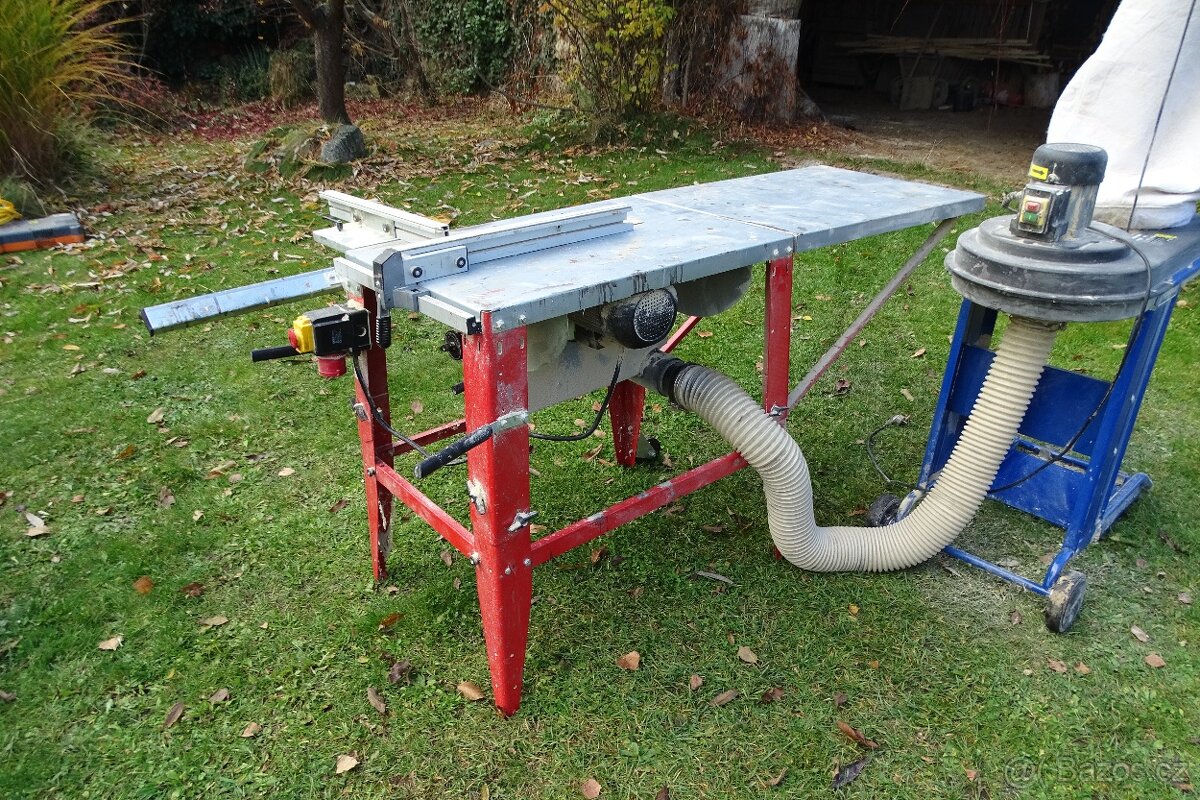 Stolní pila Holzmann 400W s odsáváním