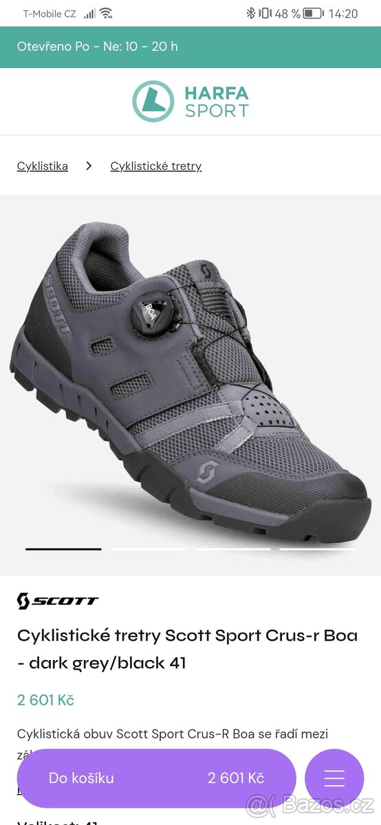 Mtb pánské boty scott v.41