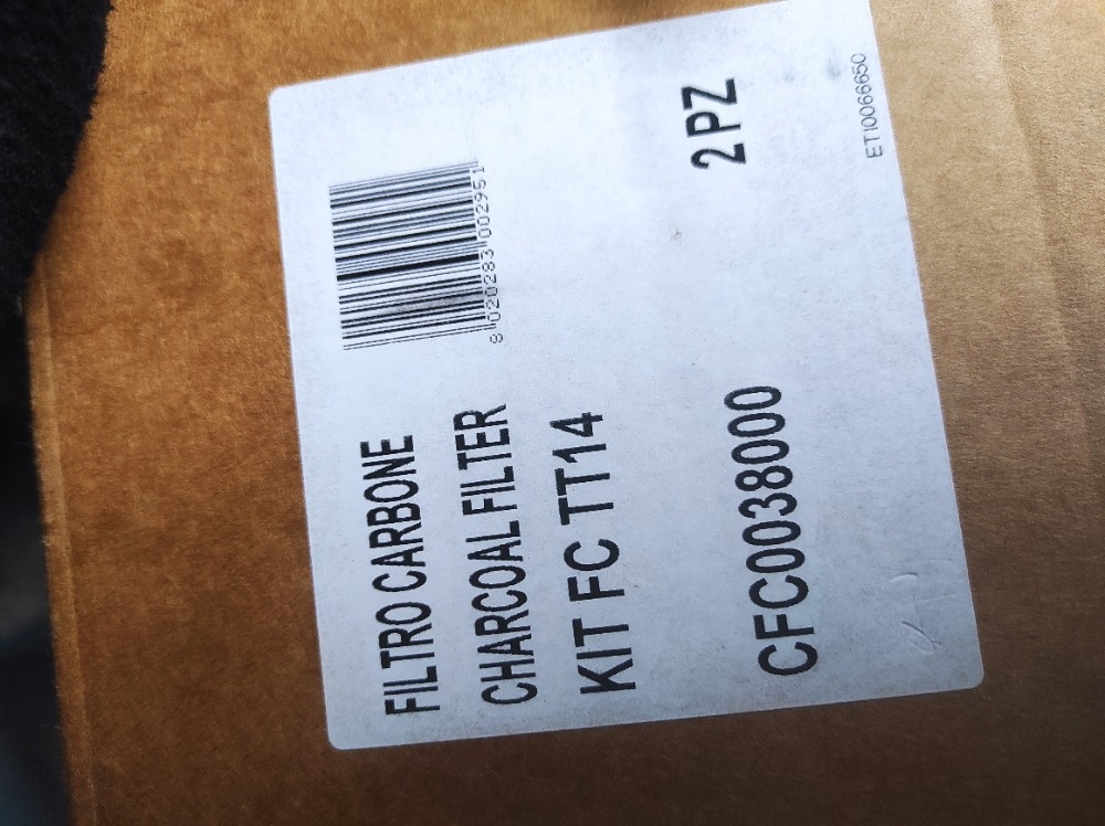 Uhlíkový filtr do digestoře CFC0038000