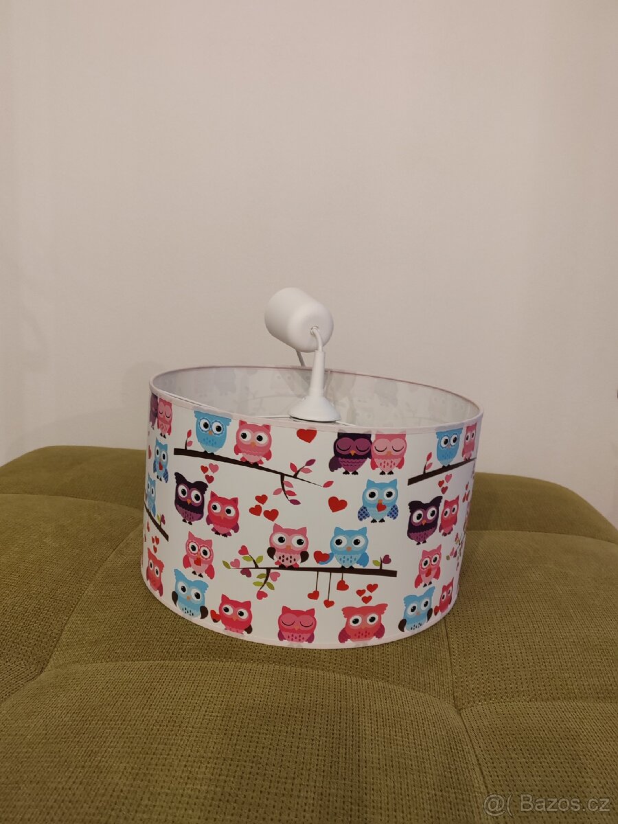 Dětský lustr sovičky