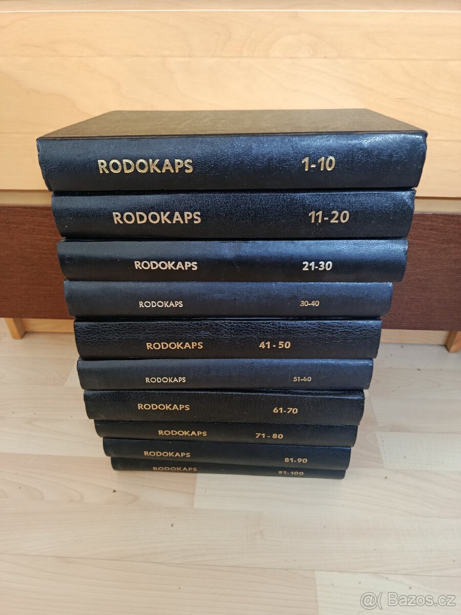 Rodokaps 1 až 100 svázané