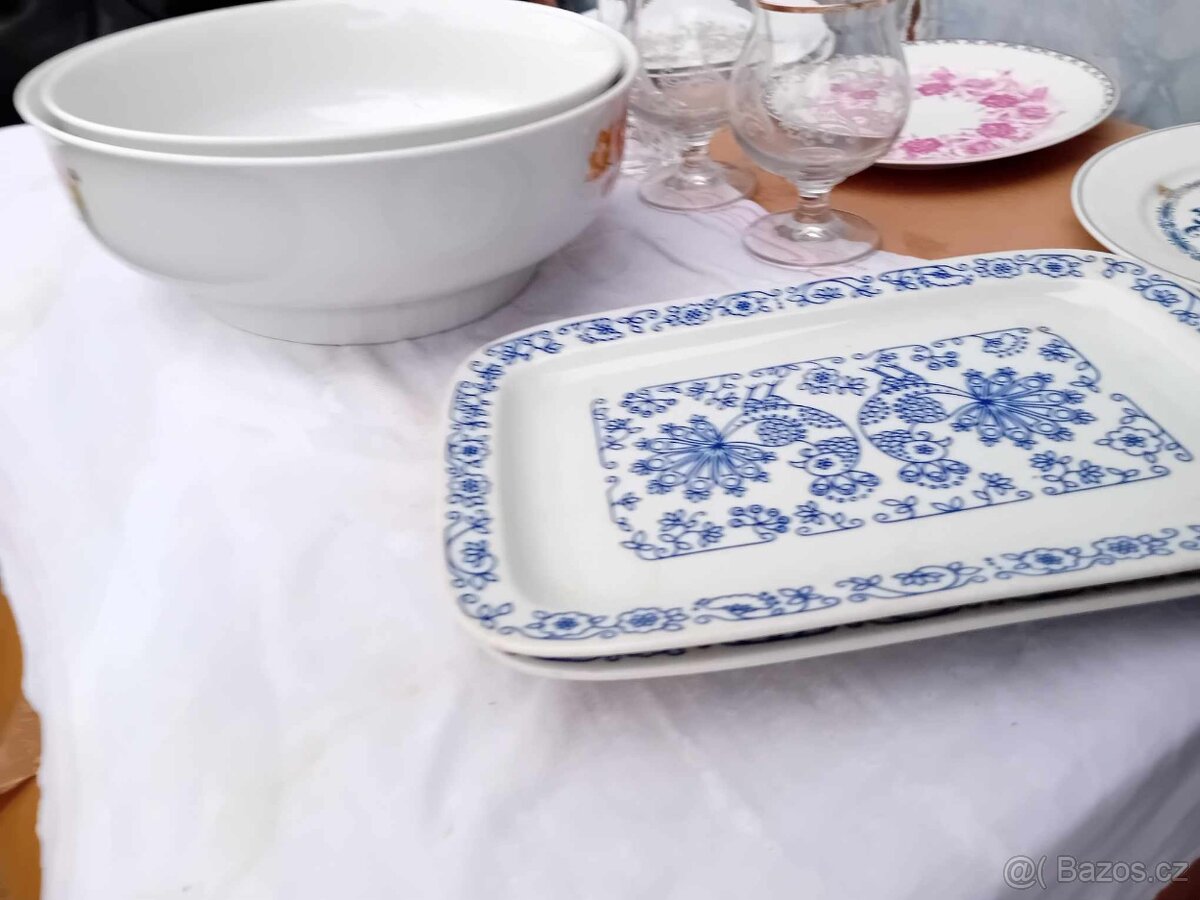 Porcelán + sklo ( Všeho mix)