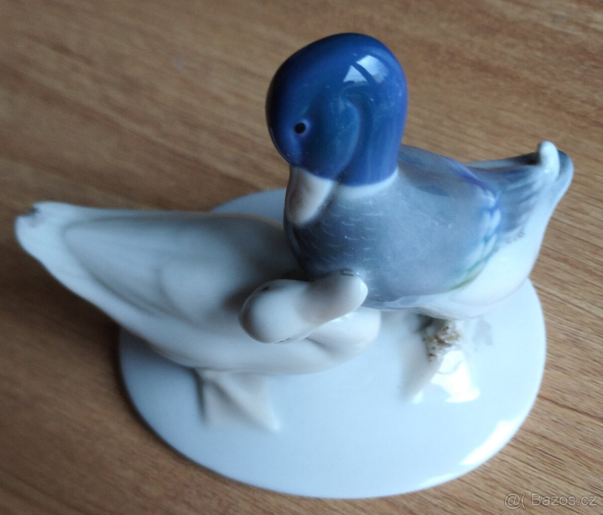 Hezké starší keramické husy, značeno Metzler & Ortloff