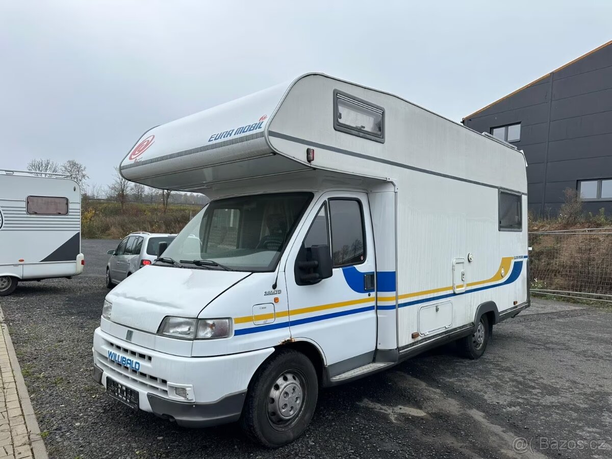 FIAT DUCATO EURA MOBILE ALKOVNA OBYTNÉ 2.8 idtd 11/99