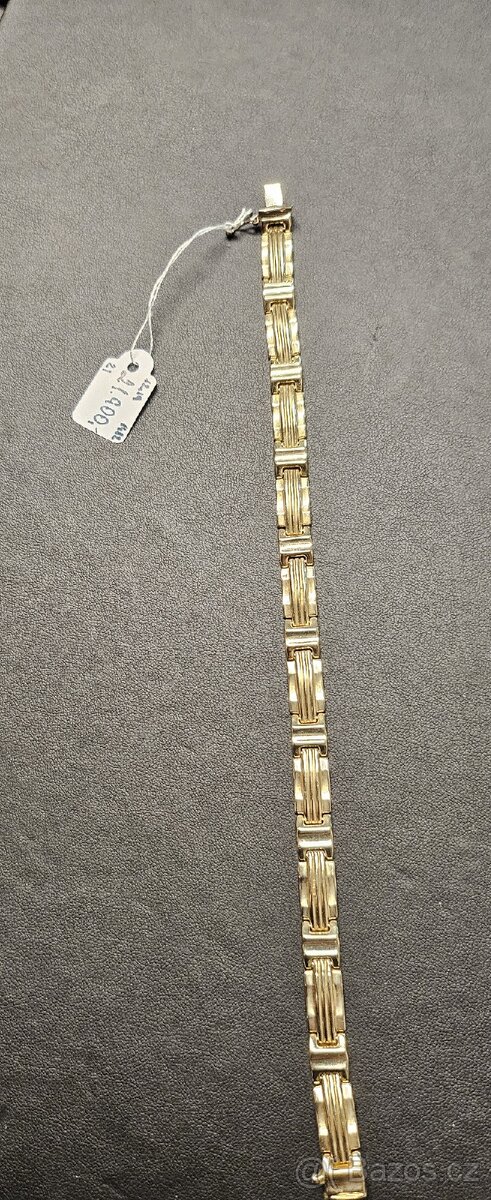 Prodám pánský zlatý náramek