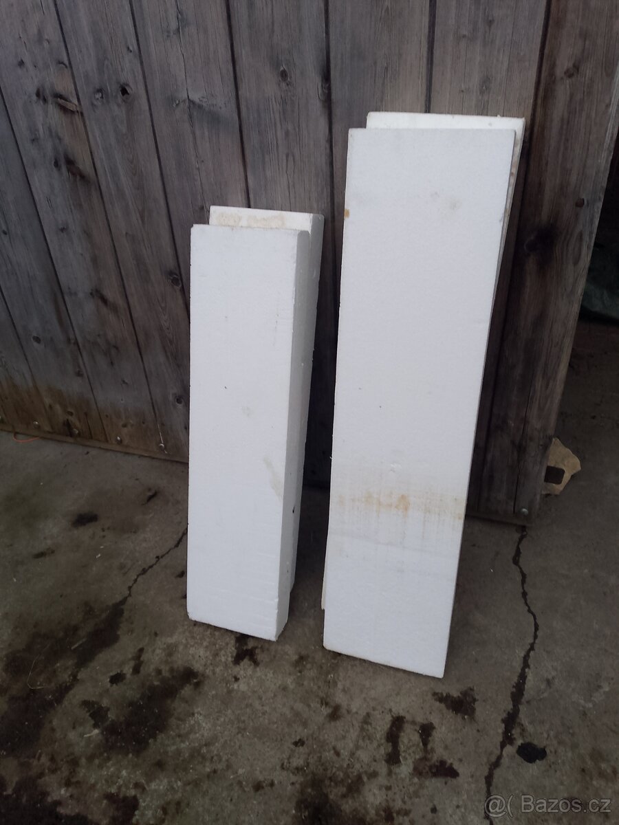 Polystyren 3 čtvrté dodávky,cena za vse